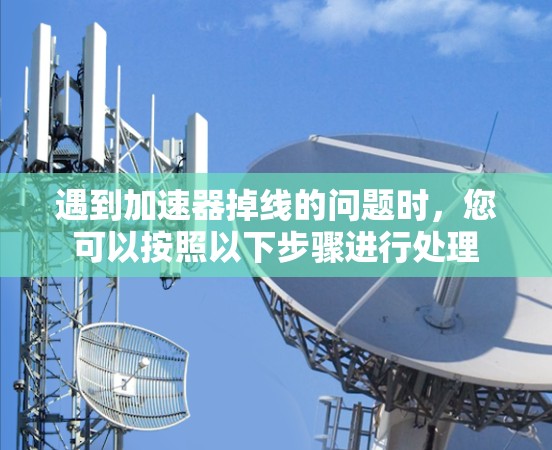 遇到加速器掉线的问题时，您可以按照以下步骤进行处理